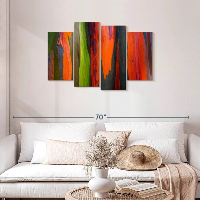 Écorce d'eucalyptus arc-en-ciel Avery, H 27 po x l 43 po