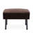 Fabric Square Ottoman With Four Legs-1755100280
