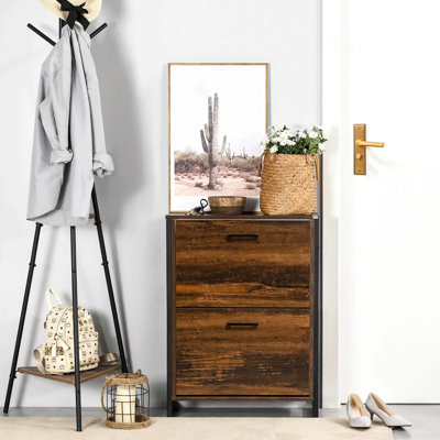 10 Pair Shoe Storage Cabinet