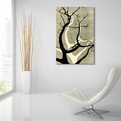  «Winter Hollow 1» par Alicia Ludwig, art mural en verre acrylique