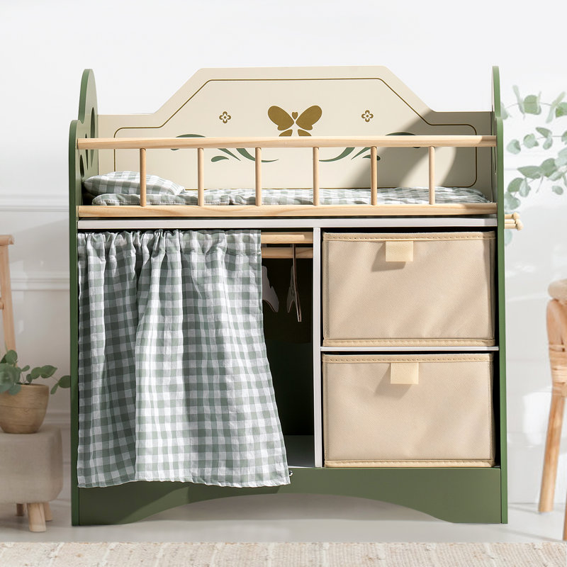 Meubles et accessoires de poupée, Vert