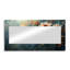 Garden Dahlia Effect At Night II - Art mural miroir floral - imprimé sur métal-1295820784
