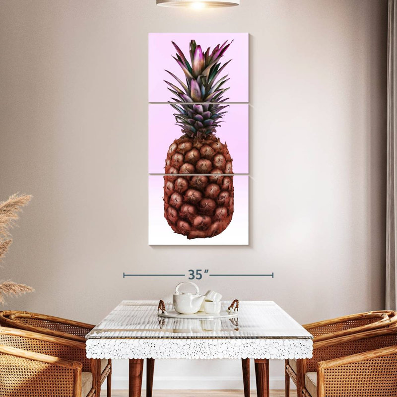 Rare Pineapple, 52" H x 24" W
