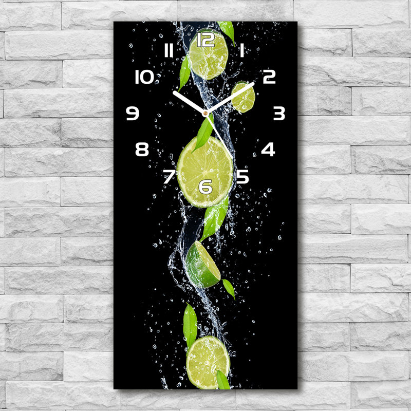 Inesh Glass Wall Clock