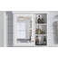 Armoire à pharmacie de salle de bain avec miroir 30 po x 28 po, armoire à miroir murale avec rangement, armoire de rangement blanche pour salle de bain
