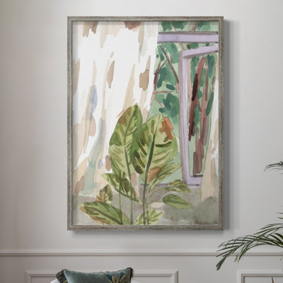 A Spring Window II, reproduction encadrée - bois massif