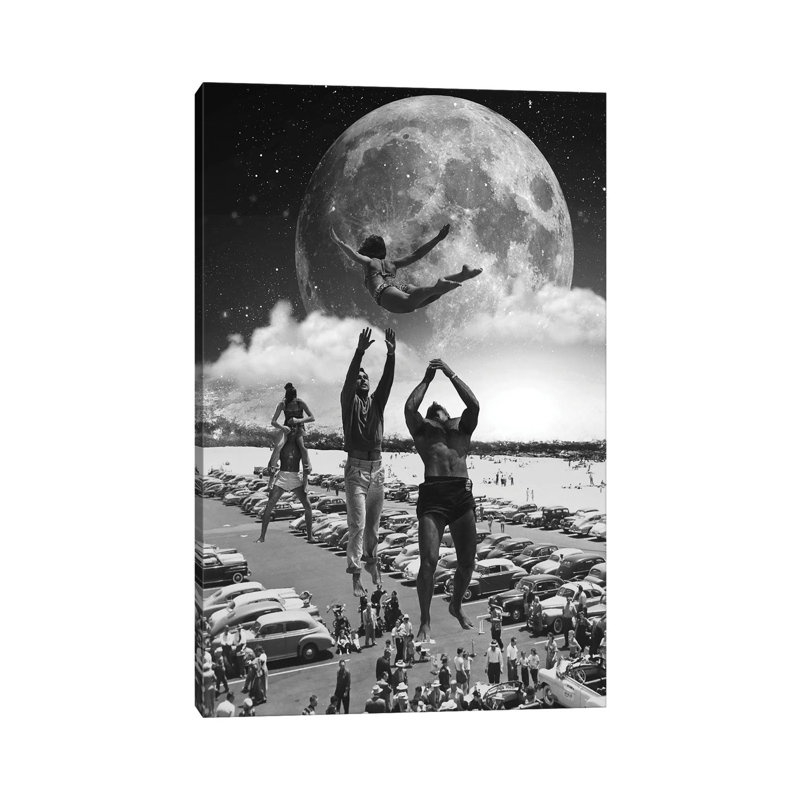 Catch Her by Kiki C Landon - Wrapped Canvas Print, 66.04cm H x 45.72cm W x 1.905cm D