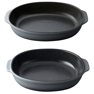 BergHOFF International Gem Stoneware 2pc Oval Baking Dish Set