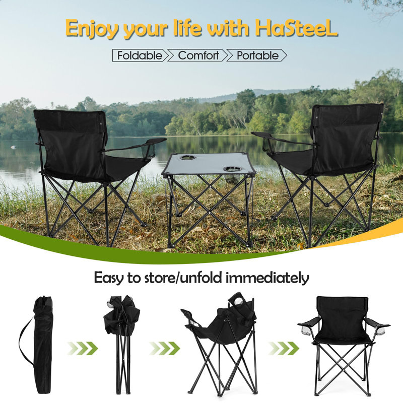 Chaise de camping pliante Shymia