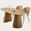 Ensemble 2 pièces de table de salle à manger et chaises de salle à manger en bois massif - Chaises de style ferme-130085777