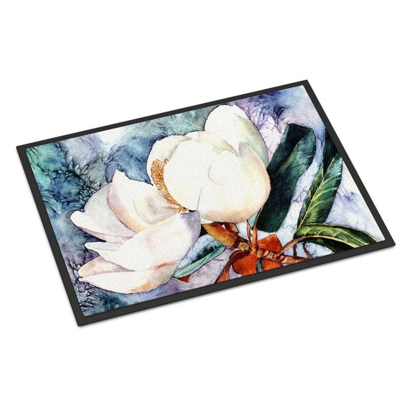 Tapis de porte extérieur antidérapant Weweantic, Rectangle 2 pi x 3 pi