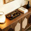 Buffet luxueux rétro de style chinois-304449828