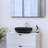 Meble Furniture 12.8" Ceramic Oval Vessel Bathroom Sink with Overflow-97841535