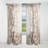 Minimalism White And Grey Cherry Blossom III - Traditional Velvet Curtain - Room Darkening - 1 panel-107826568
