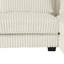 Canapé modulaire surdimensionné de 129 po en forme de U Canapé-lit moderne recouvert de velours côtelé doux avec une chaise longue pour le salon-1537497262