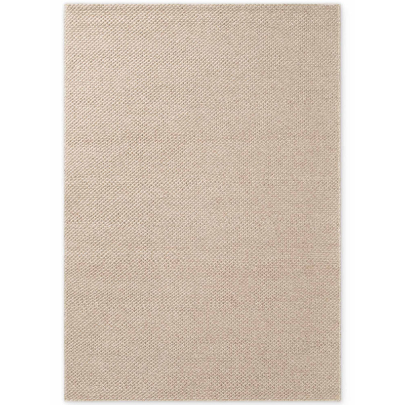 Lyon Wool Hand Woven Area Rug, Rectangle 200 x 290 cm, Light Brown