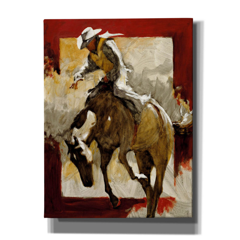 'Countdown In Red' by J. E. Knauf, Canvas Wall Art, 16" H x 12" W x 0.75" D