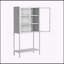 Armoire de rangement polyvalente en métal robuste pour espaces de bureau-163163040