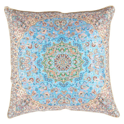 L Blue Diamond  Silk Termeh 16''