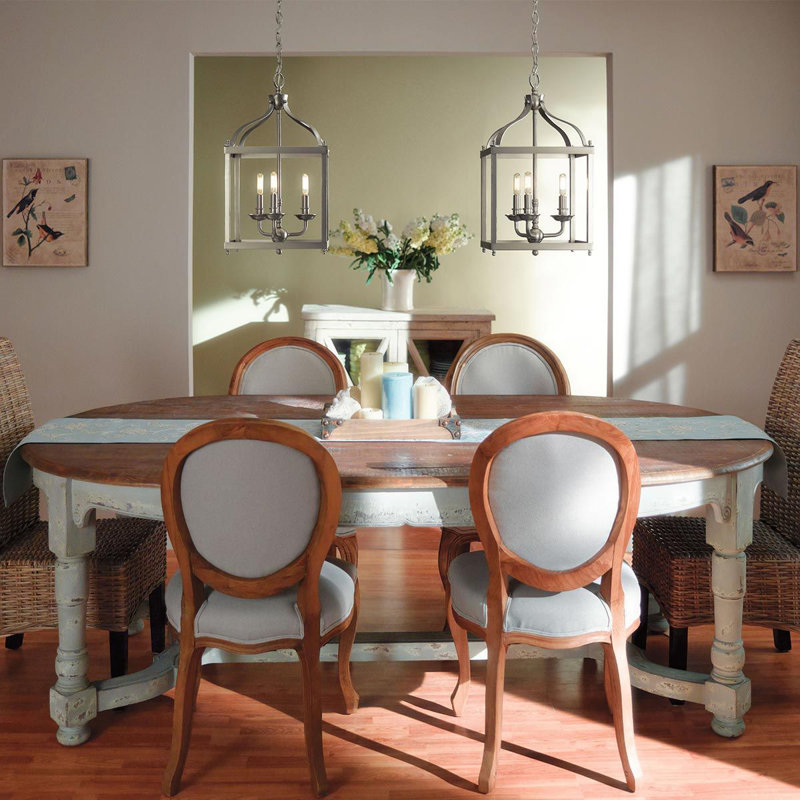 Larkin 2 - Light Lantern Pendant, Brushed Nickel