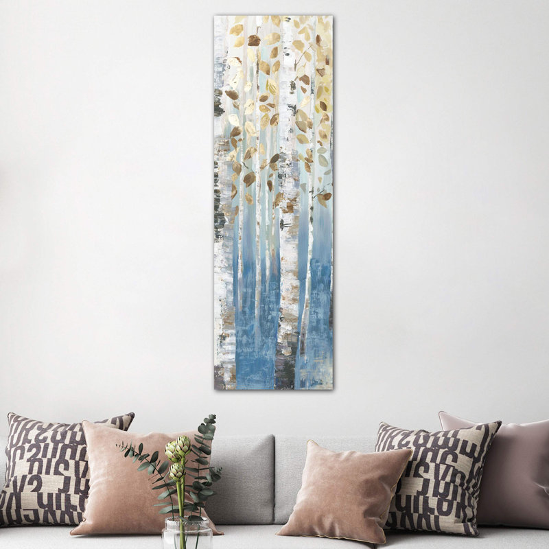 New Path II by Allison Pearce - Wrapped Canvas Panoramic Painting, 182.88 cm H x 60.96 cm W