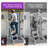4 Step Stool Steel Folding Step Ladder with Handrail