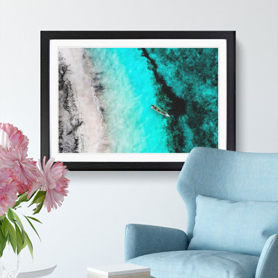 Above Atauro Island - Picture Frame Painti