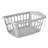 Plastic Laundry Basket with Handles