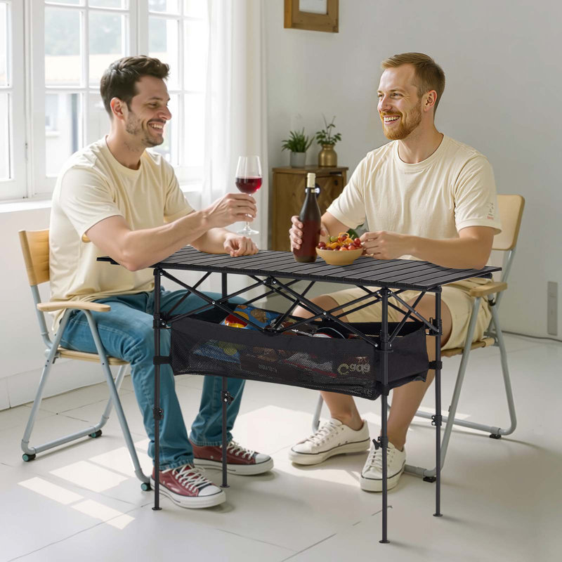 119.9cm Rectangular Adjustable Folding Table