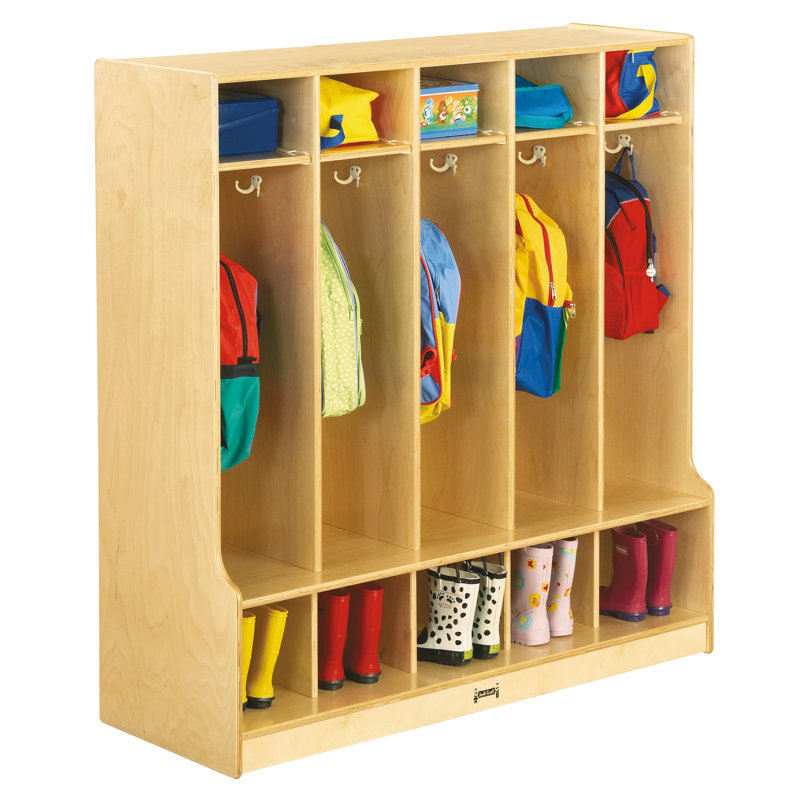 Jonti-Craft® 5 Section Preschool Cubby Locker