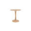 Torsion Round Solid Oak Dining Table-35994793-35994794