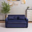 Canapé-lit futon, canapé-lit multifonctionnel en velours côtelé 3 en 1, dossier et oreillers réglables, canapé-lit convertible pour le salon, chambre à coucher-1979005245