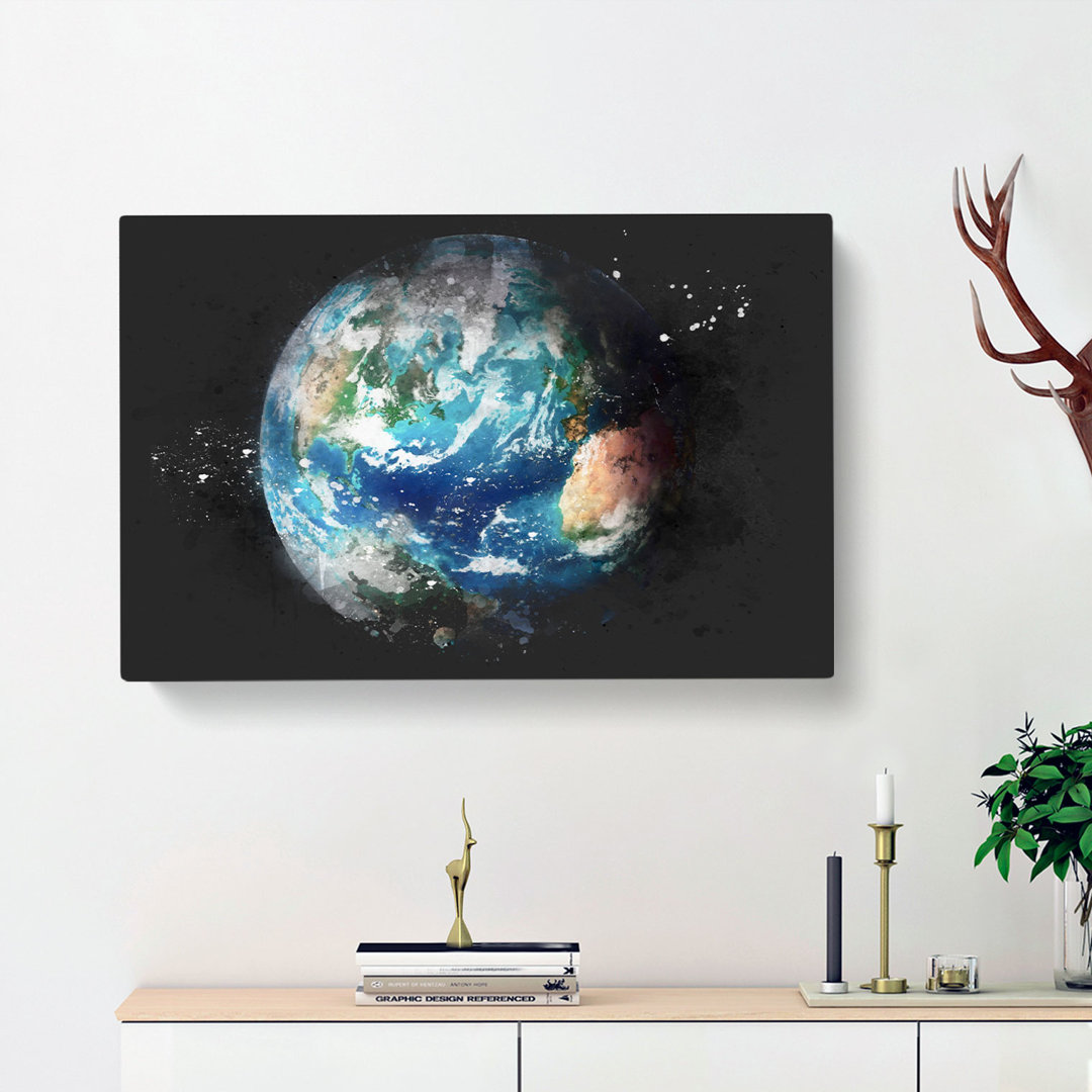 Our Planet Earth - Wrapped Canvas