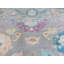 Tapis unique gris de 8 pi 2 po x 9 pi 11 po