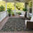 Machine Washable Indoor/Outdoor Chantille ACN2474 Abstract Rug-616710164-616710154
