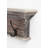 28" Solid Wood Four Hook Wall Mount Coat Rack-710061279