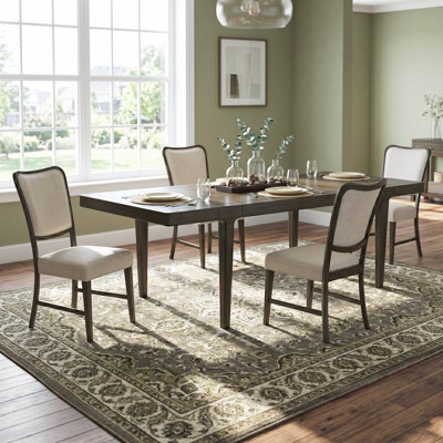 Lucille Solid Wood 5-Piece Rectangular Dining Table Set