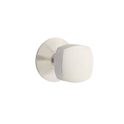 Passage Freestone Knob with Modern Rose