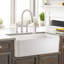 Cerana 33" L x 19.19'' W Single Bowl Fireclay Farmhouse Sink-47859020