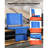 Stadium Seat, Folding Bleacher Seat With Back Support & Thick Cushion, Padded Stadium Seats For Bleacher Includes Shoulder Strap, Hooks, Cup Holder, And Side Pocket, Blue Bleachers Chair, Chair