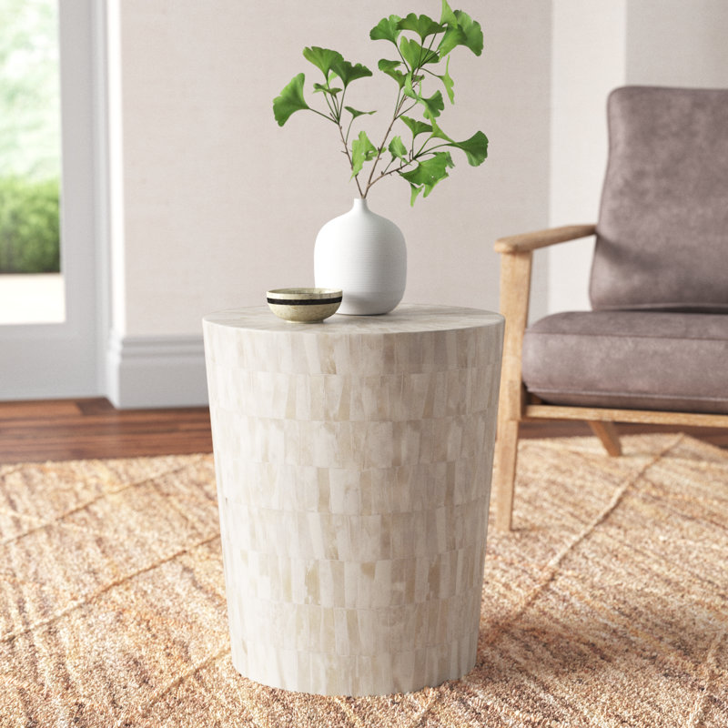 Ceri Bone End Table