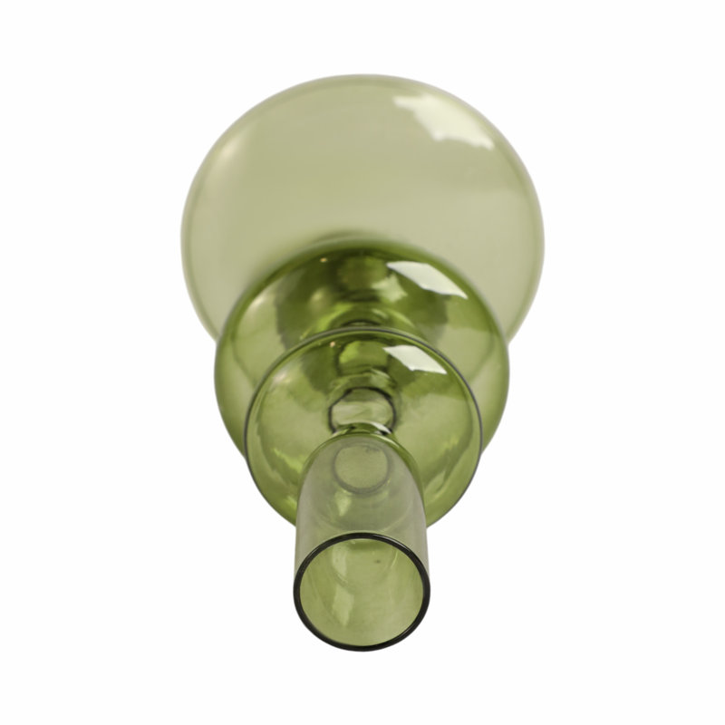 Candlestick Holder, Green