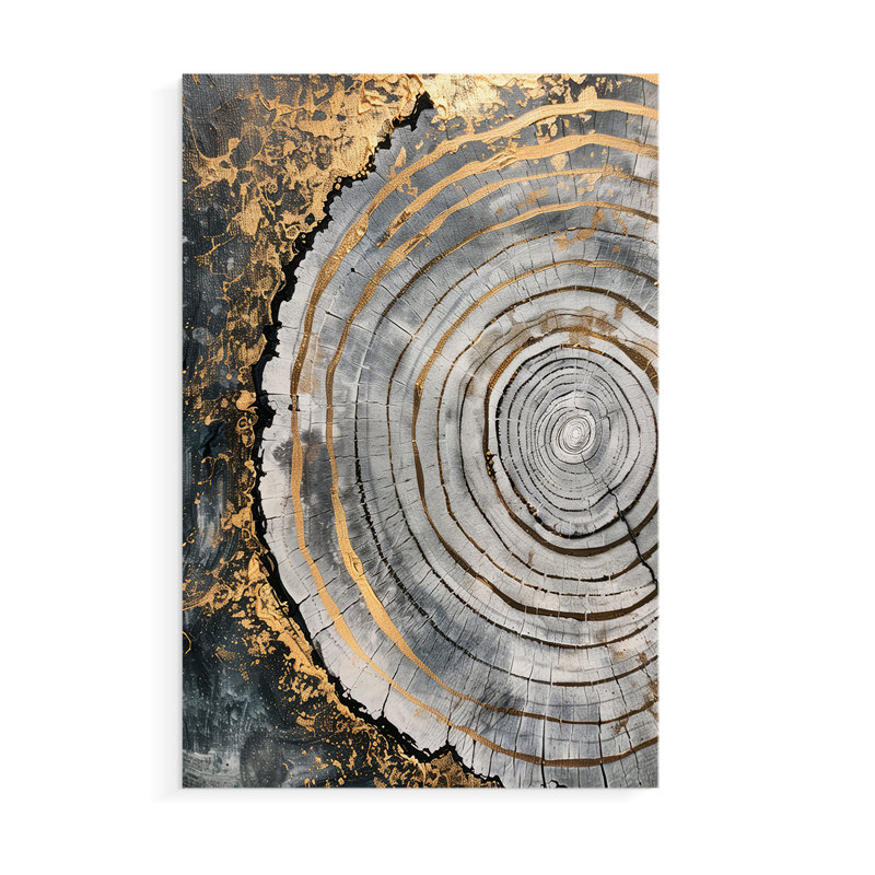 Série ABSTRACT CCXLII - Impression sur toile seulement - NON CADRE, H 27 po x l 18 po