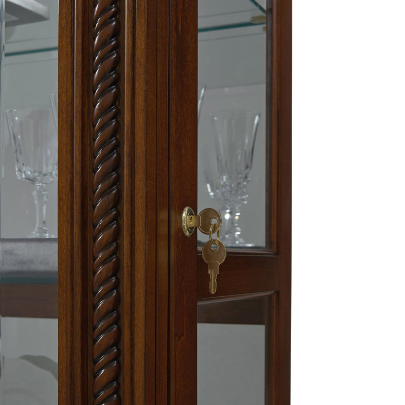 Vitrine lumineuse Spenser, Médaillon cerisier