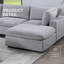 0.01 " Corduroy Sectional