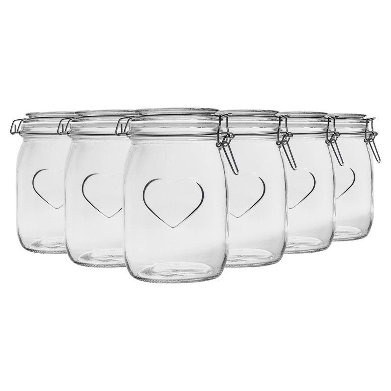 Glass Jar, 115 H x 114 W x 114 D cm