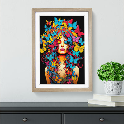 Butterfly Pop - Framed Print