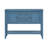 Cambridge Series  Ample Storage Vintage Console Table With Four Small Drawers And Bottom Shelf For Living Rooms-91164937