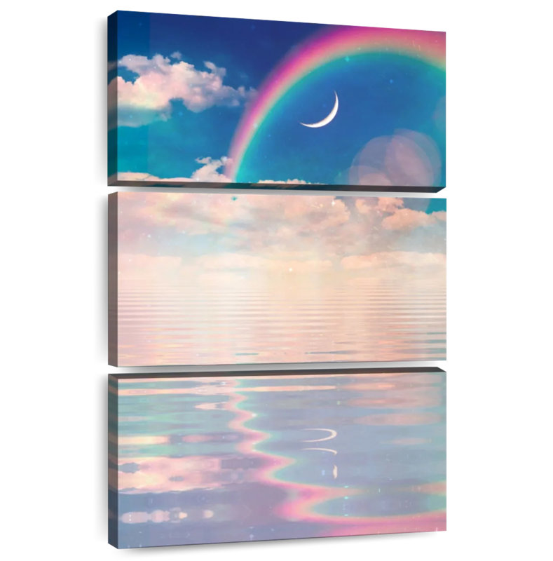Kelan Rainbow Vibes, 50" H x 32" W