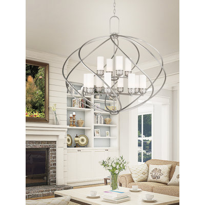 Wallasey 12 - Light Dimmable Chandelier